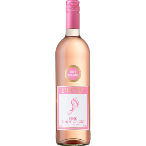 BAREFOOT PINK PINOT GRIGIO - 75 CL